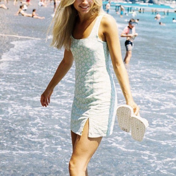 With Jean rafi mini dress - Picture 2 of 10